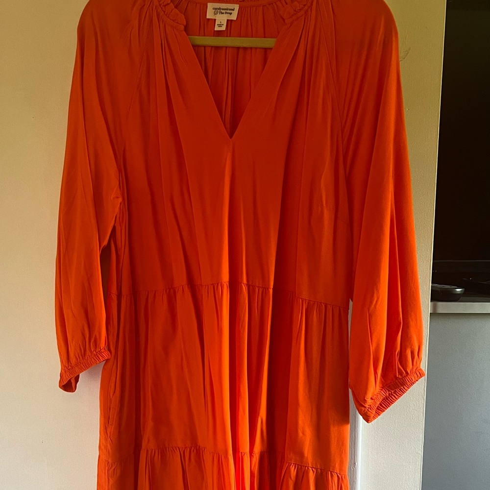 Orange coverup